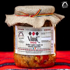 Ardei capia copti cu vinete murate